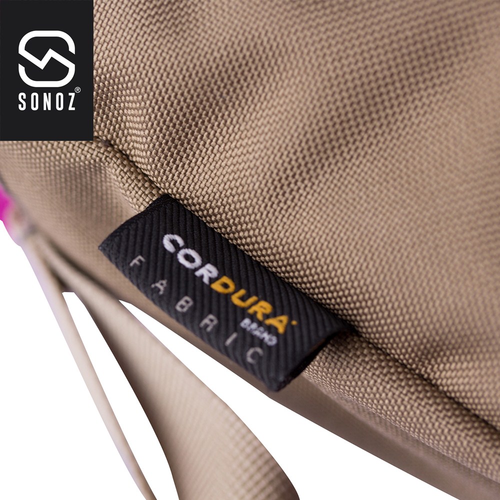 chất liệu vải Cordura chống thấm của Sonoz GRIS0915