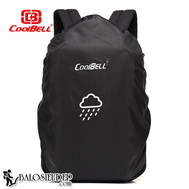 balo coolbell CB8009 được trang bị áo mưa chắc chắn