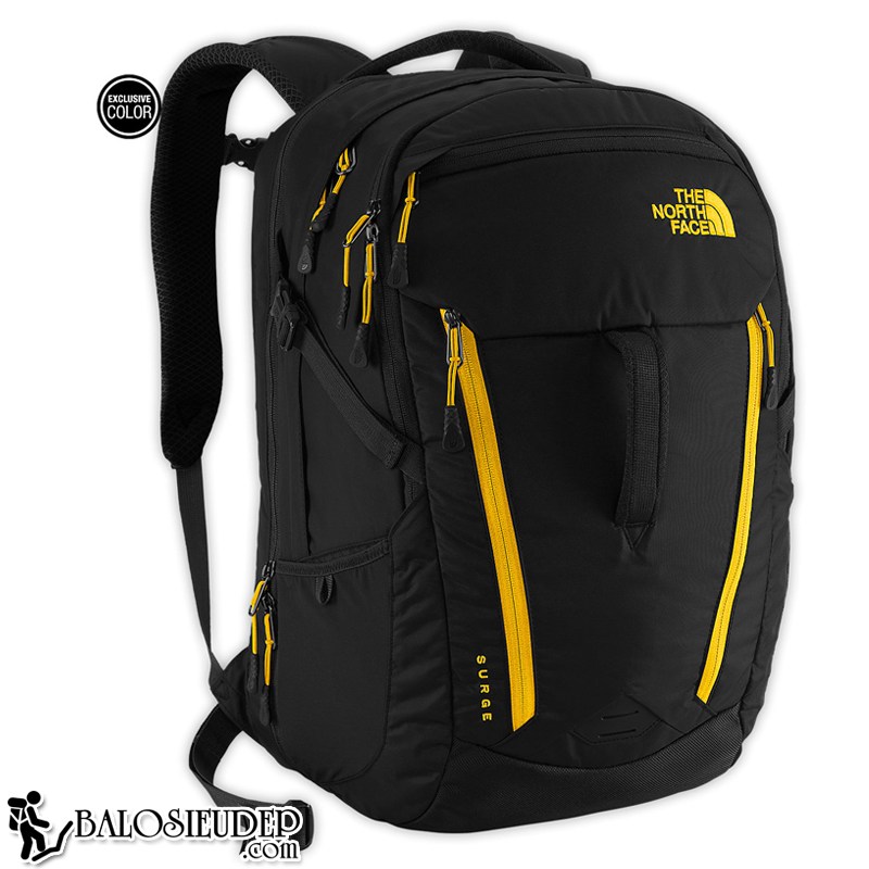 balo du lịch the north face surge backpack 2015 màu vàng cực đẹp cho bạn