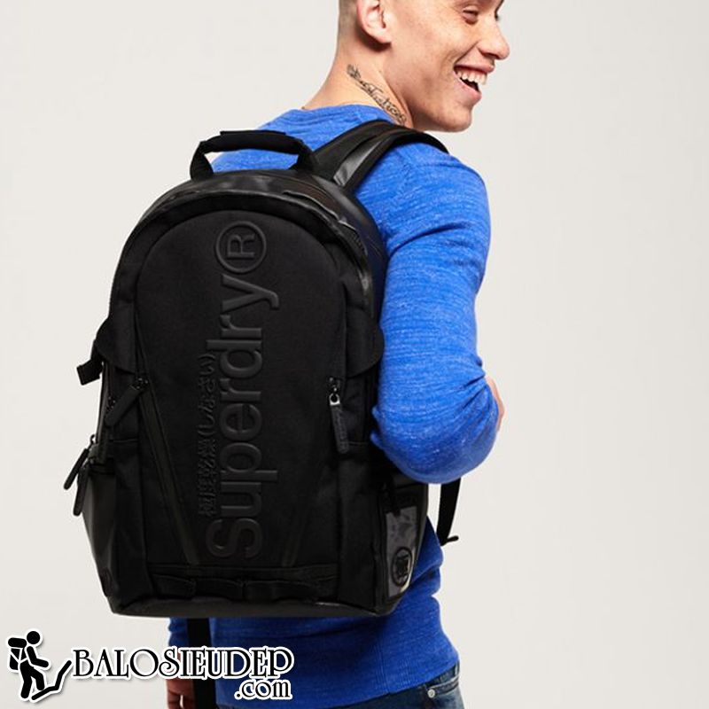 balo cao cấp superdry tarpaulin backpack hàng xuất nhật